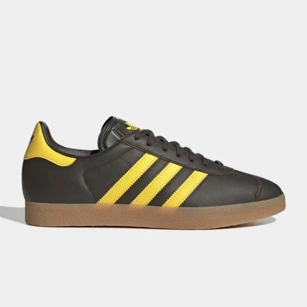 adidas Gazelle Shadow Olive Gum Sole